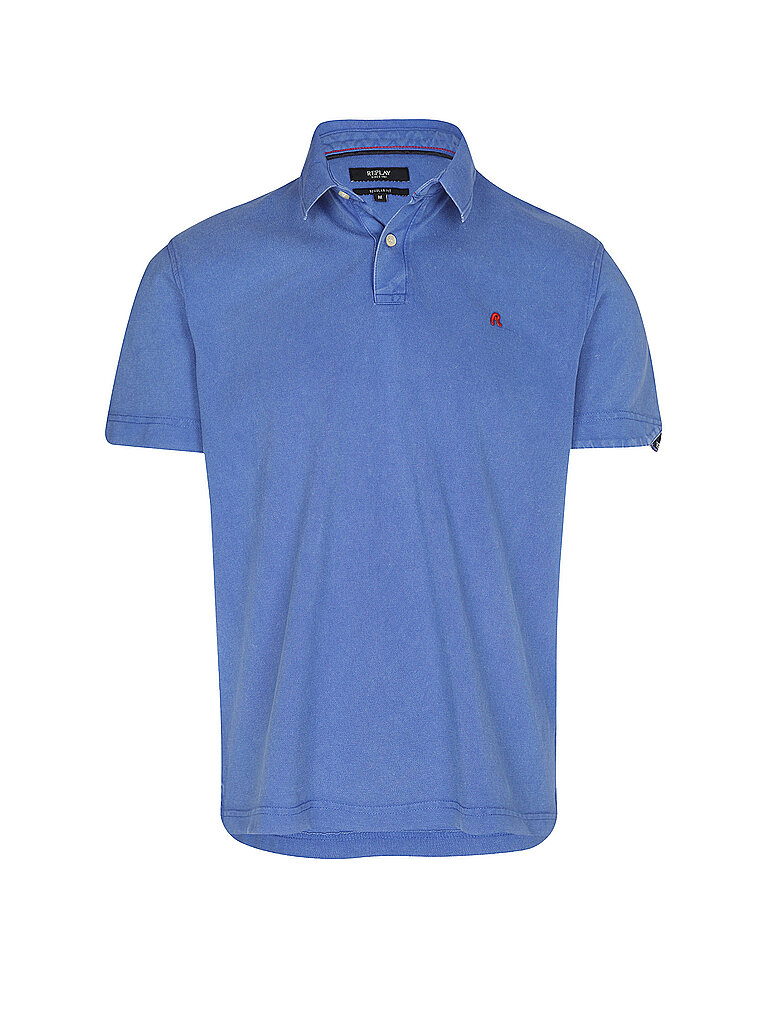 REPLAY Poloshirt  blau | XL