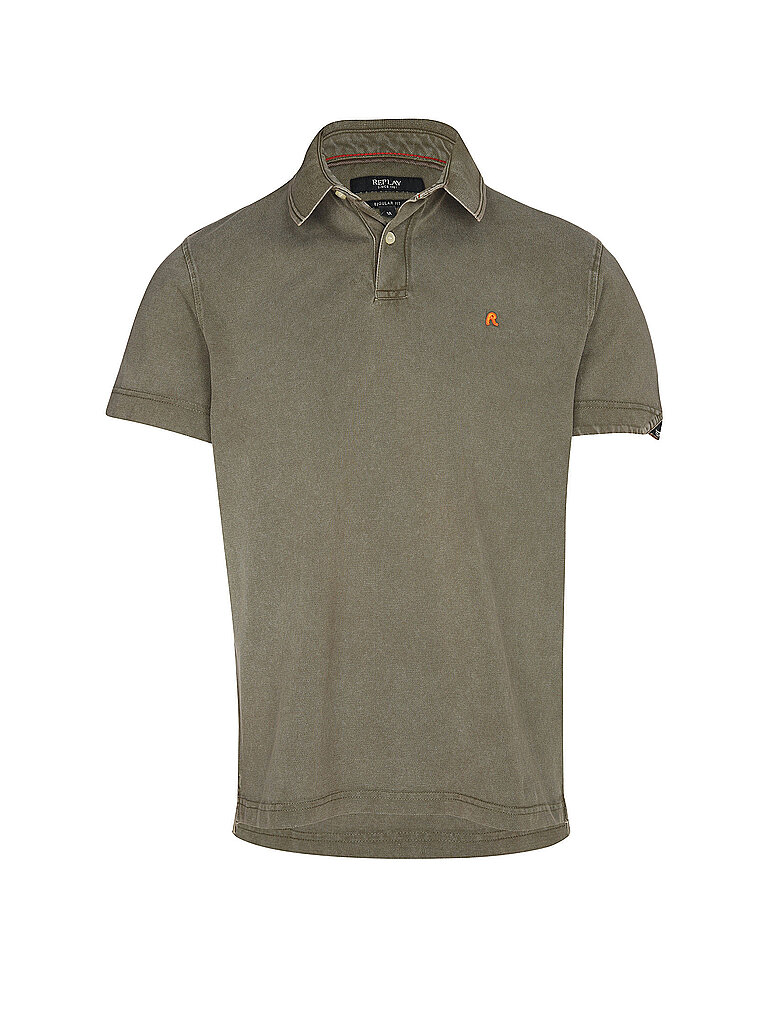 REPLAY Poloshirt  olive | S
