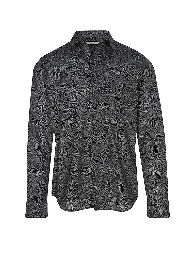 Hemd Regular Fit blau M herren