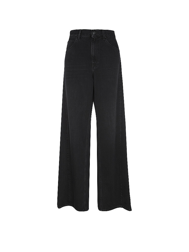 REPLAY Jeans Barrel Leg Fit  schwarz | 24/L30