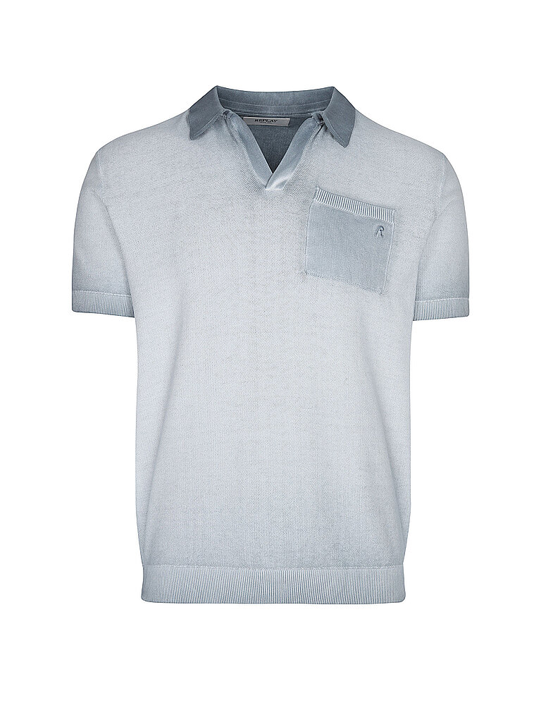 REPLAY Poloshirt  blau | XL