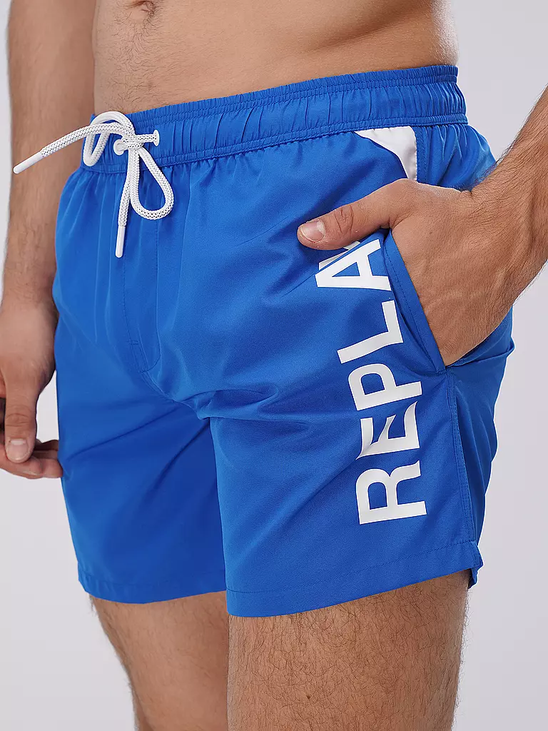 REPLAY | Badeshorts | blau