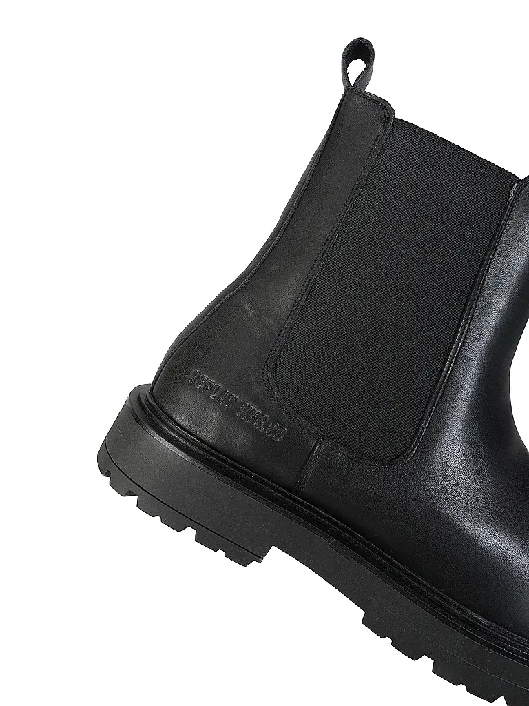 REPLAY | Chelsea Boots URANUS CHUNKY | schwarz
