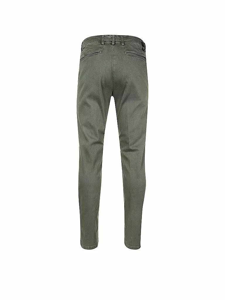 REPLAY | Chino Regular Fit " Benni " Hyperflexx | olive