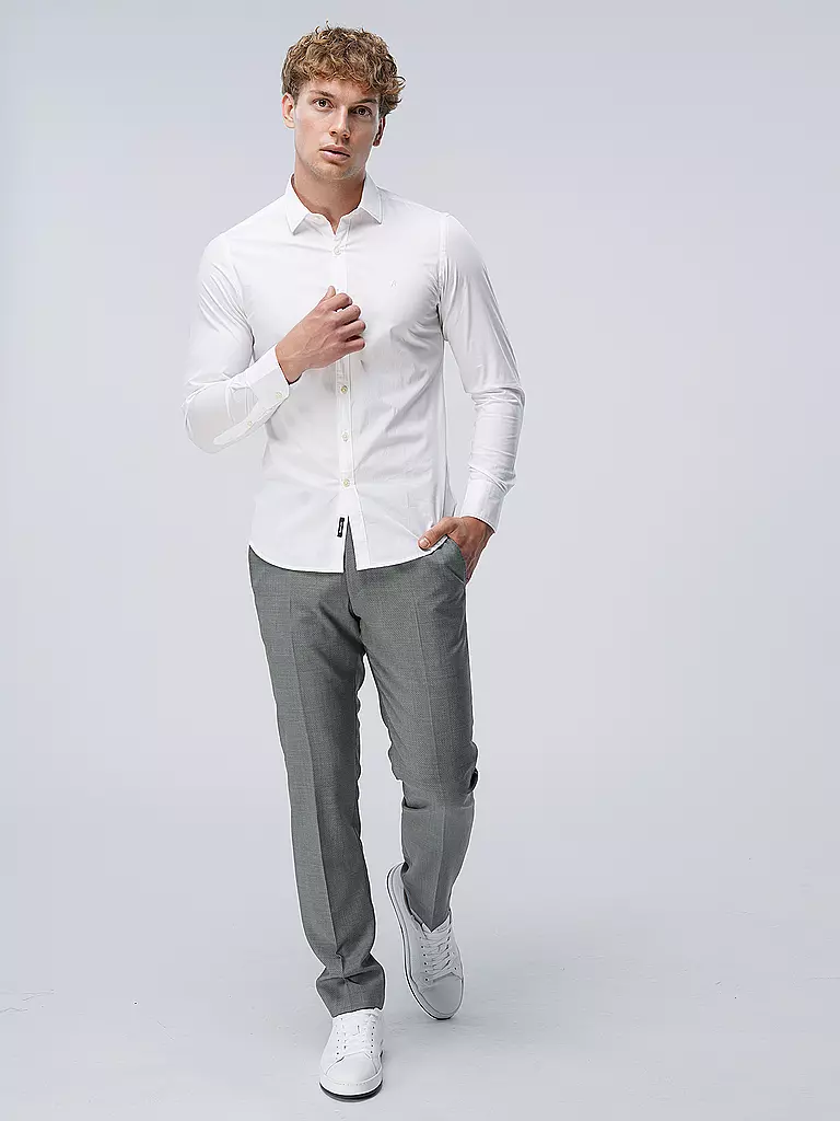 REPLAY | Hemd Slim Fit | weiss