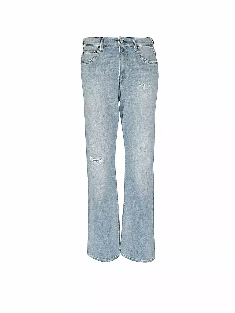 REPLAY | Highwaist Jeans Bootcut Fit Rayah | blau