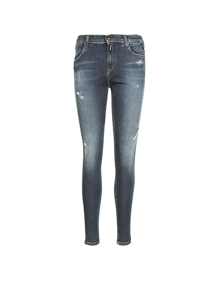 REPLAY | Highwaist Jeans Slim-Fit "Stella" Hyperflex  | blau
