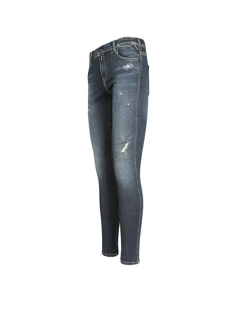 REPLAY | Highwaist Jeans Slim-Fit "Stella" Hyperflex  | blau