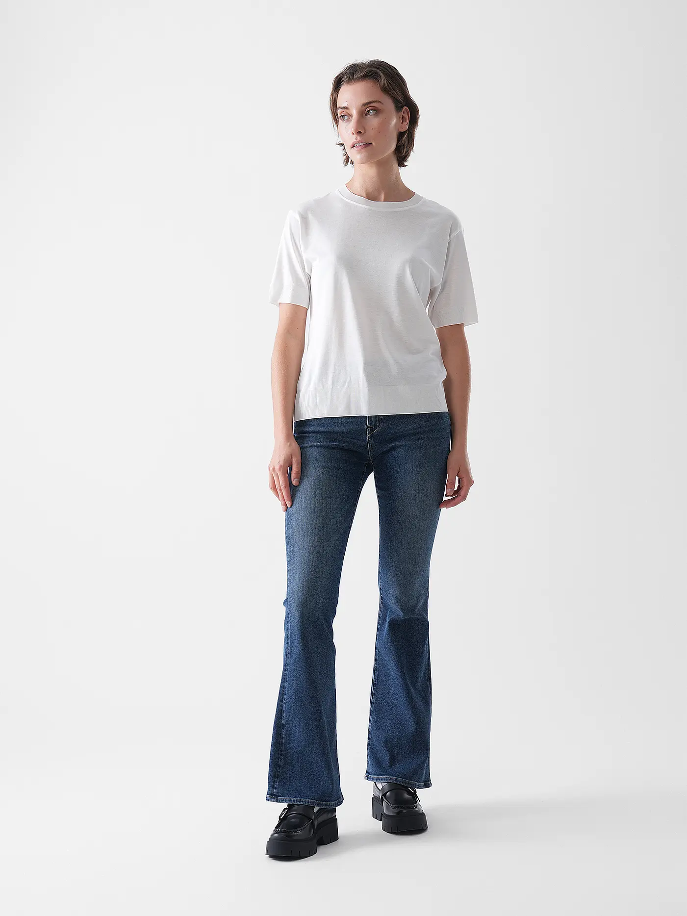 REPLAY | Jeans Bootcut JOELLA | dunkelblau