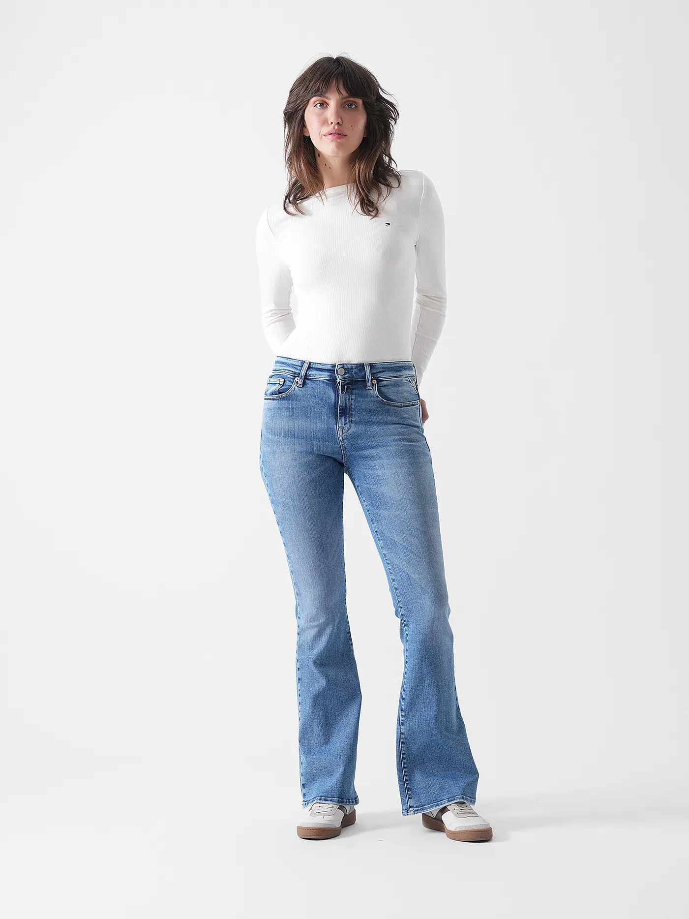 REPLAY | Jeans Bootcut JOELLA | blau