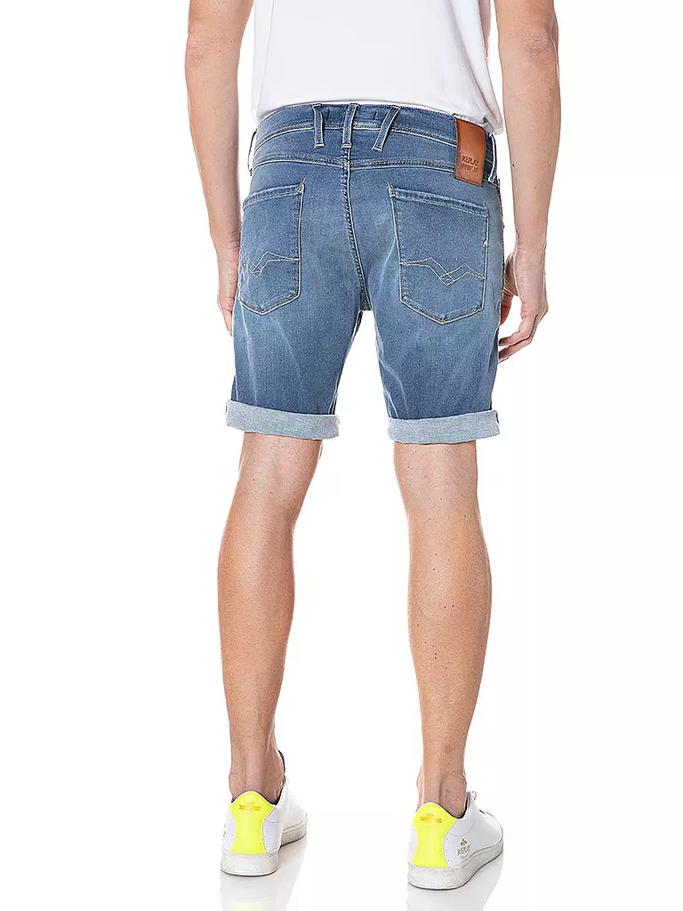 REPLAY | Jeans Shorts New Anbass | blau