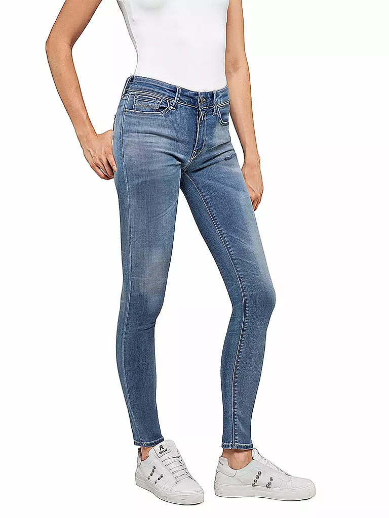 REPLAY | Jeans Skinny Fit NEWLUZ HYPERFLEX BIO | blau