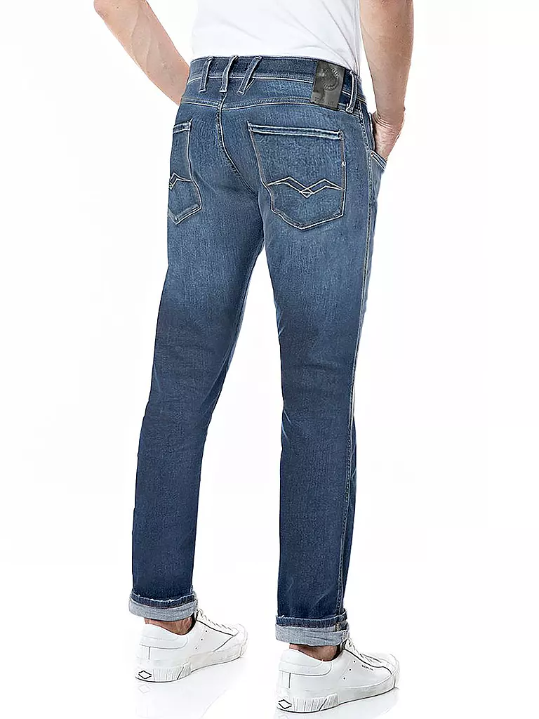 REPLAY | Jeans Slim Fit Ambass Hyperflex Reused | blau