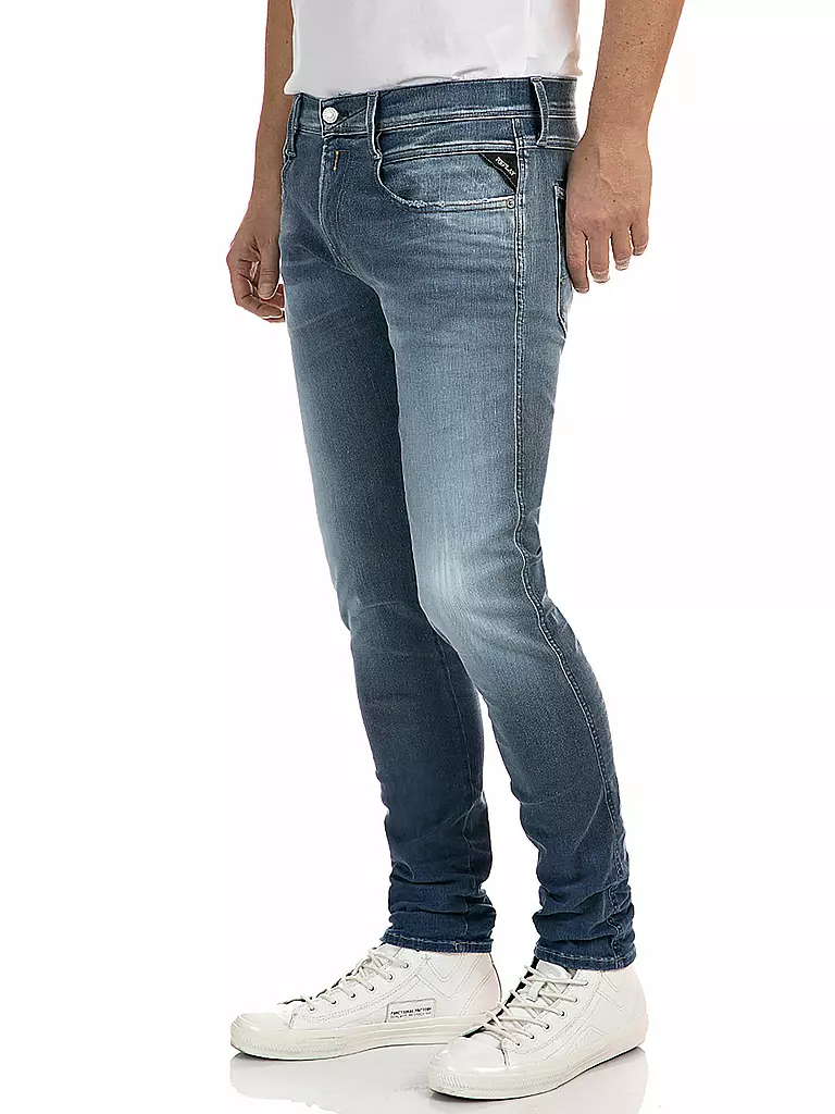 REPLAY | Jeans Slim Fit Ambass Hyperflex Reused | blau