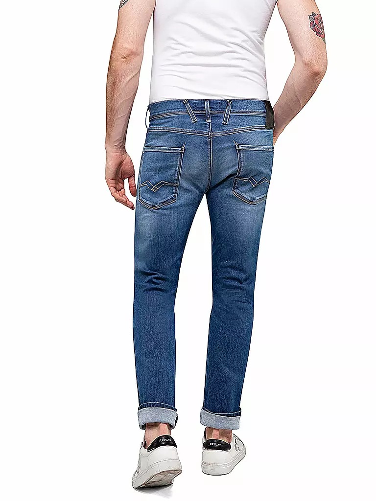 REPLAY | Jeans Slim Fit ANBASS HYPERFLEX BIO | blau