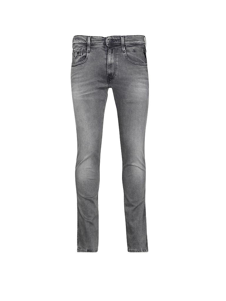 REPLAY | Jeans Slim-Fit "Anbass - Hyperflex" | grau