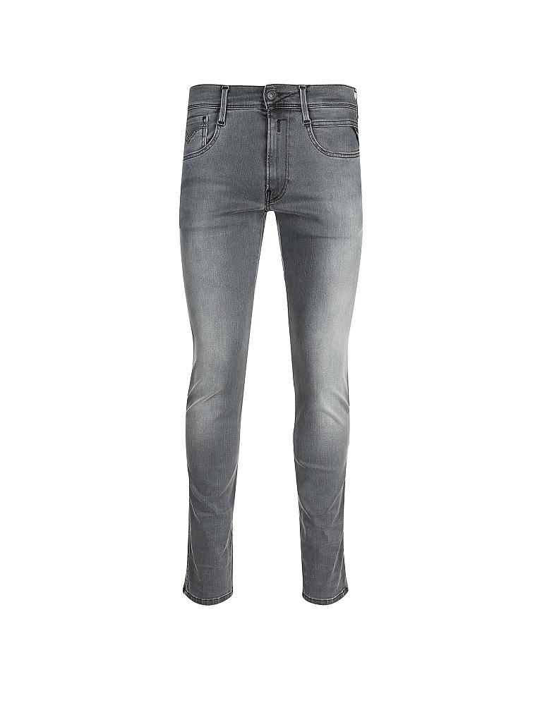 REPLAY | Jeans Slim-Fit "Anbass - Hyperflex" | grau