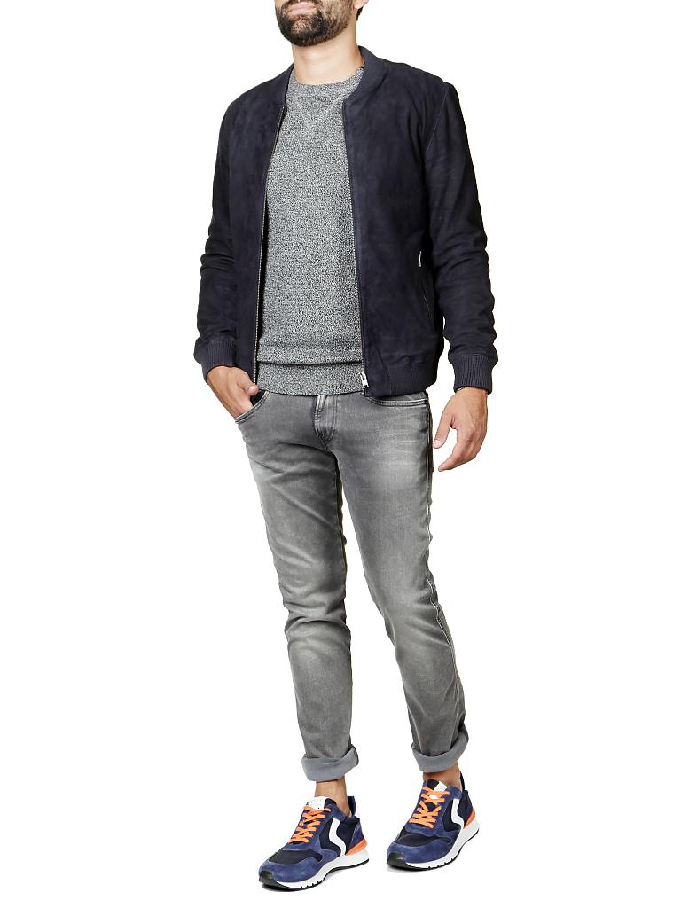 REPLAY | Jeans Slim-Fit "Anbass - Hyperflex" | grau