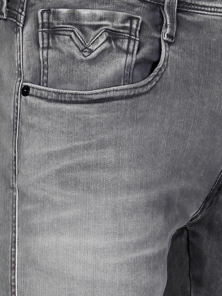 REPLAY | Jeans Slim-Fit "Anbass - Hyperflex" | grau