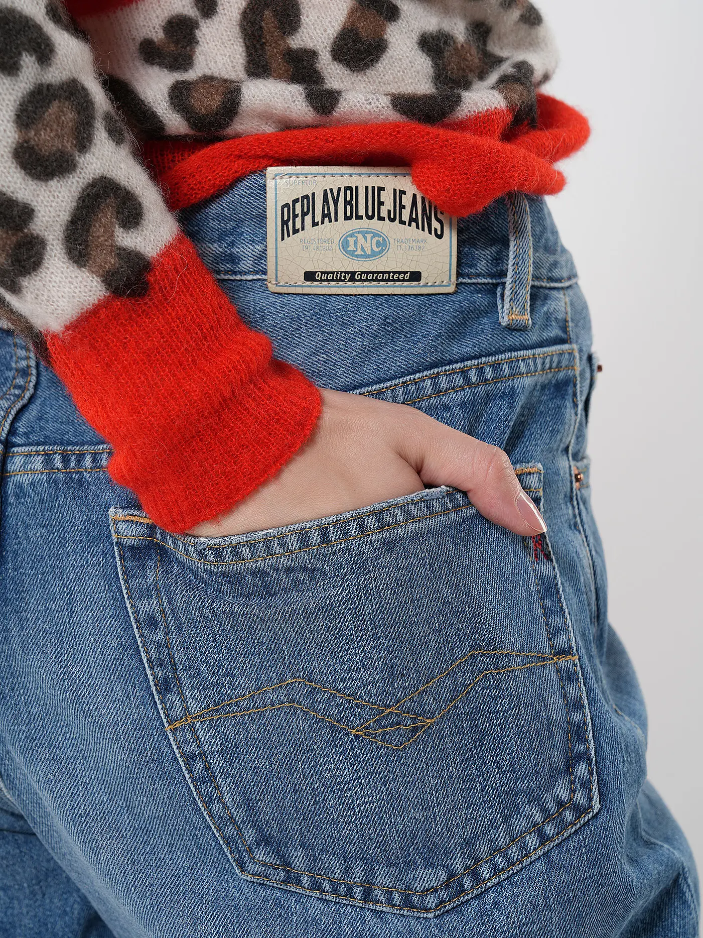 REPLAY | Jeans Straight Fit 9ZERO1 | blau