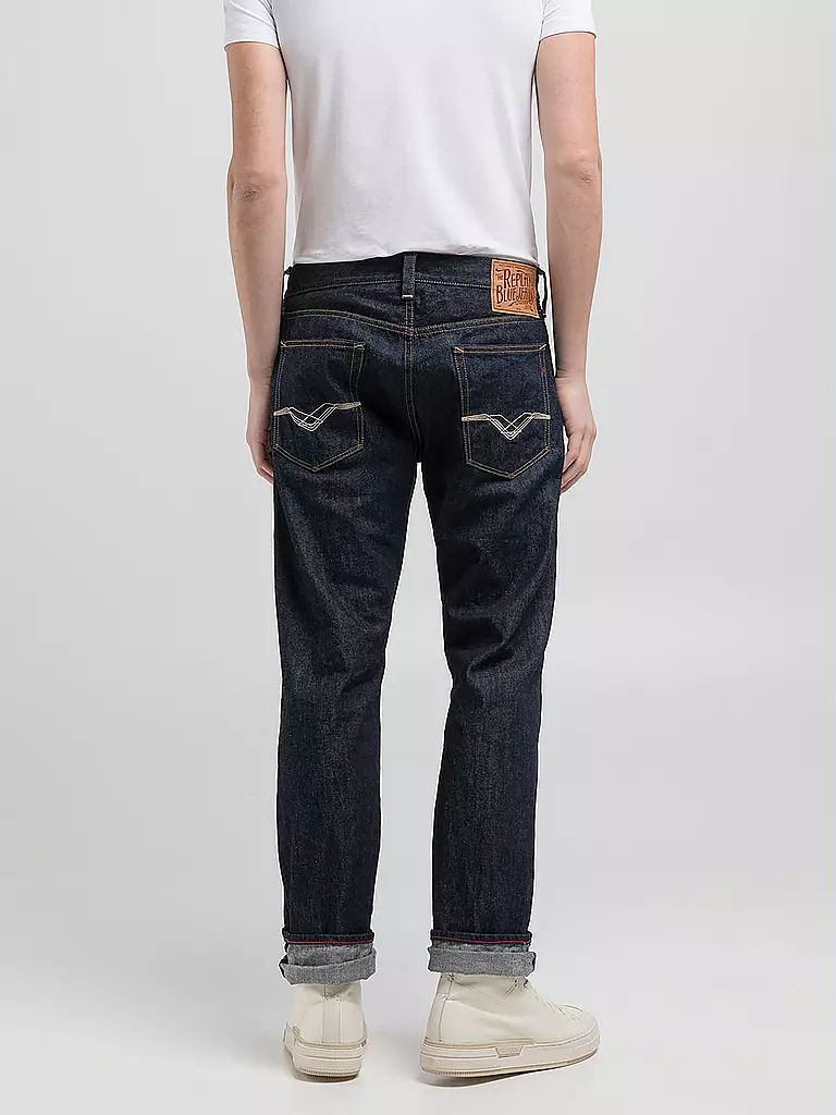 REPLAY | Jeans Tapered Fit DERYCK | dunkelblau