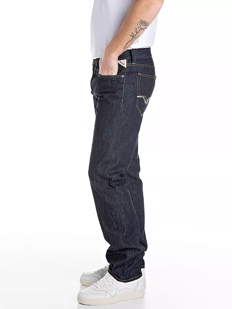 REPLAY | Jeans Tapered Fit DERYCK | dunkelblau