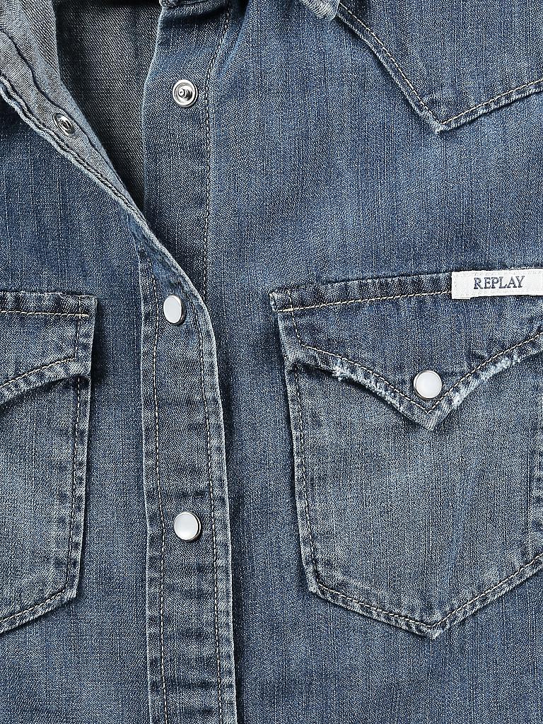 REPLAY | Jeansbluse  | 