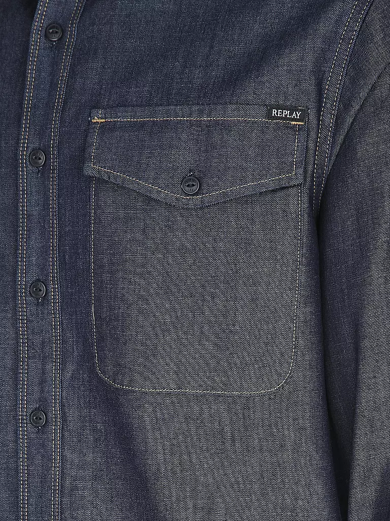 REPLAY | Jeanshemd | blau