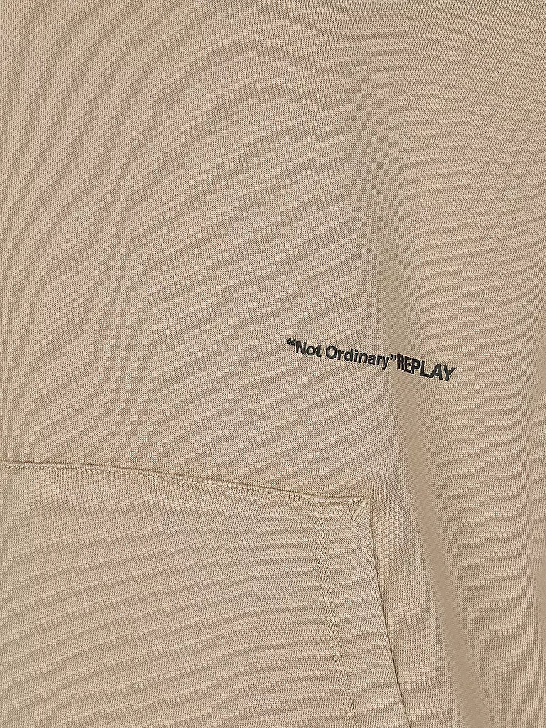 REPLAY | Kapuzensweater - Hoddie  | beige