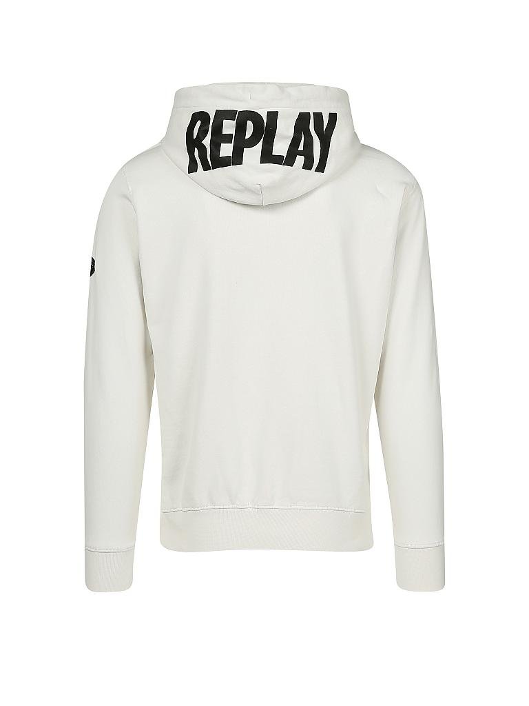 REPLAY | Kapuzensweater - Hoodie  | weiß