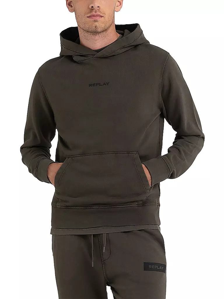 REPLAY | Kapuzensweater - Hoodie | dunkelgrün