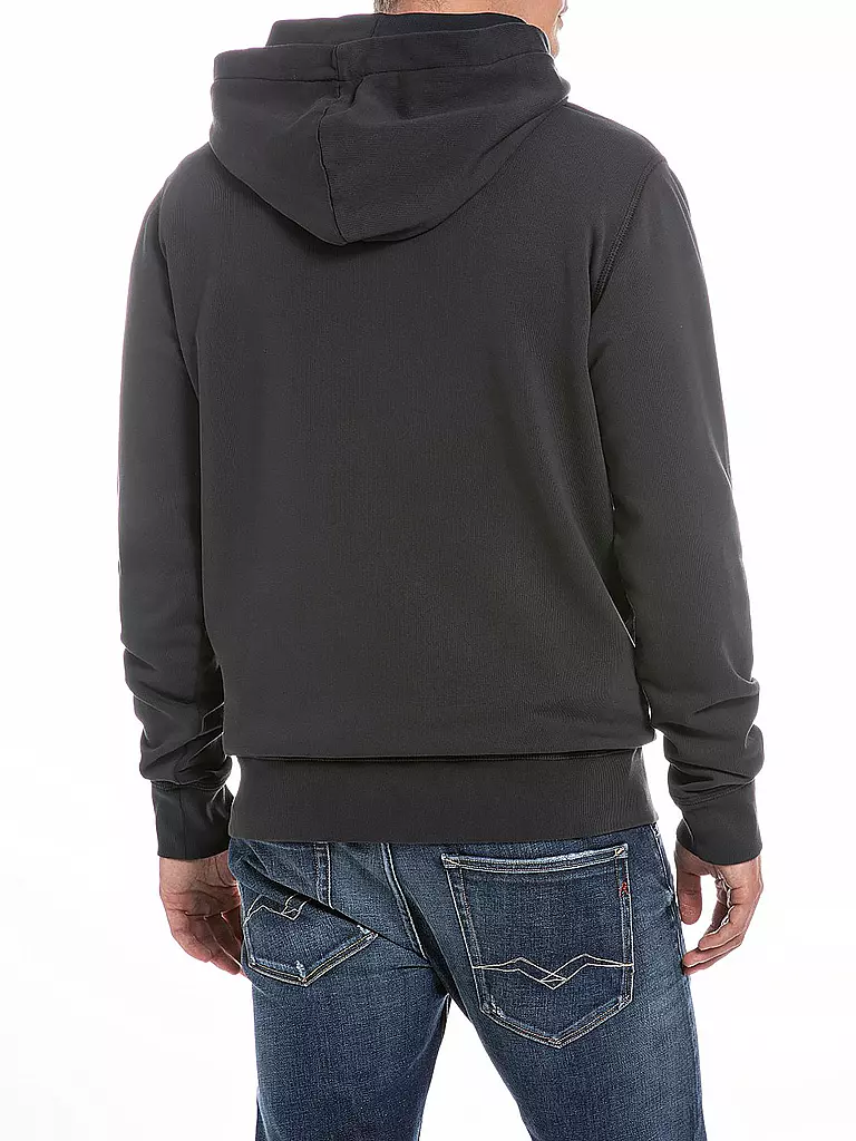 REPLAY | Kapuzensweater - Hoodie | schwarz