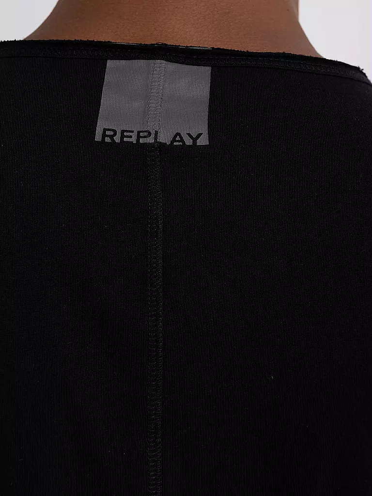REPLAY | Langarmshirt | schwarz