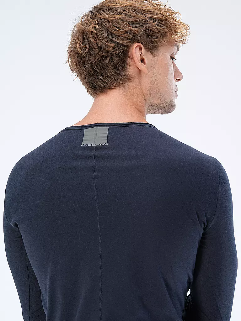 REPLAY | Langarmshirt | weiss