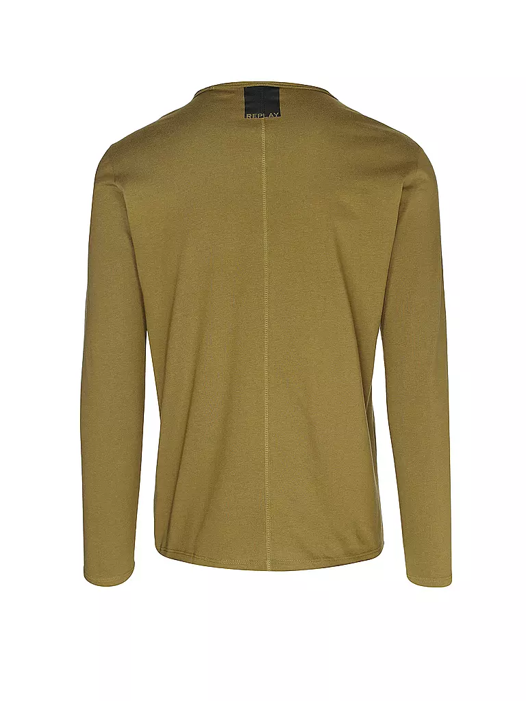REPLAY | Langarmshirt | olive
