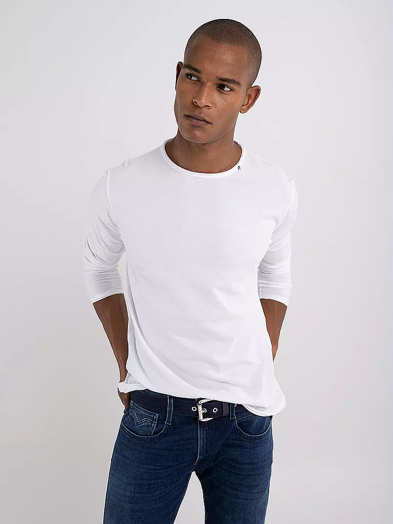 REPLAY | Langarmshirt | blau