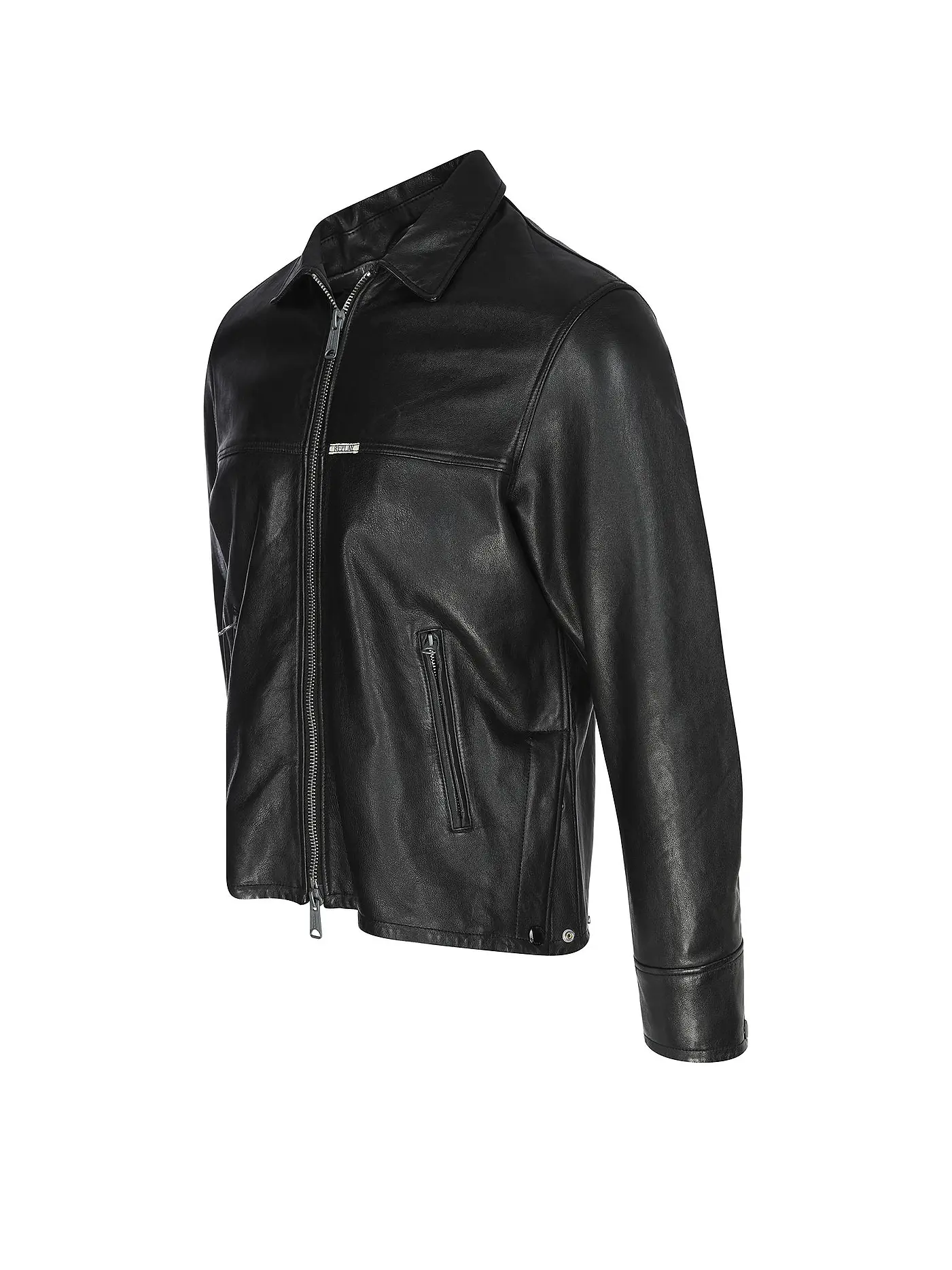 REPLAY | Lederjacke | schwarz