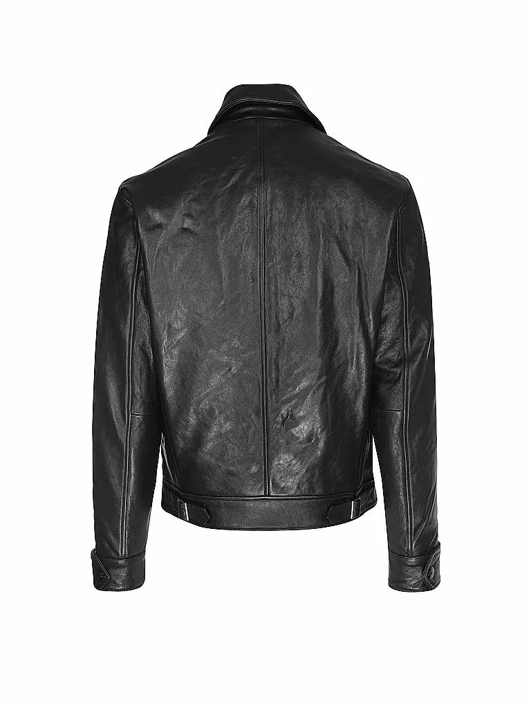 REPLAY | Lederjacke | schwarz