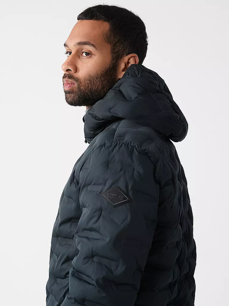 REPLAY | Leichtsteppjacke  | dunkelgrün