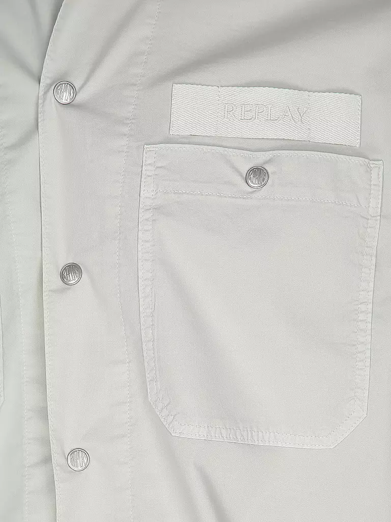 REPLAY | Overshirt | grau