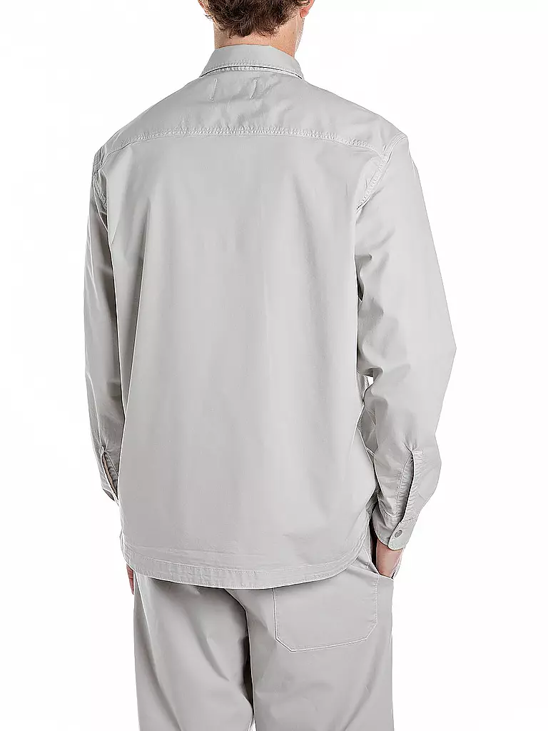 REPLAY | Overshirt | grau