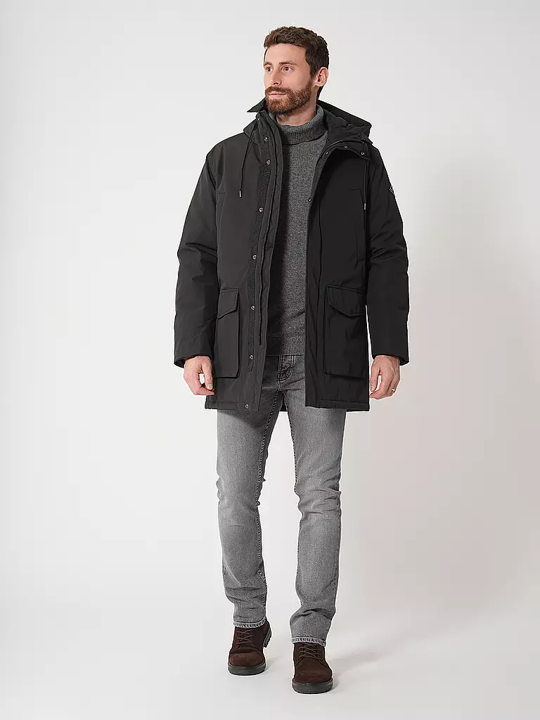 REPLAY | Parka  | schwarz