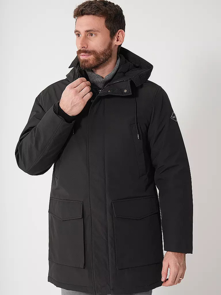 REPLAY | Parka  | schwarz