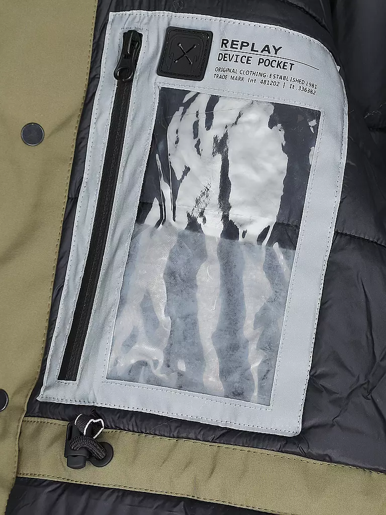 REPLAY | Parka | olive
