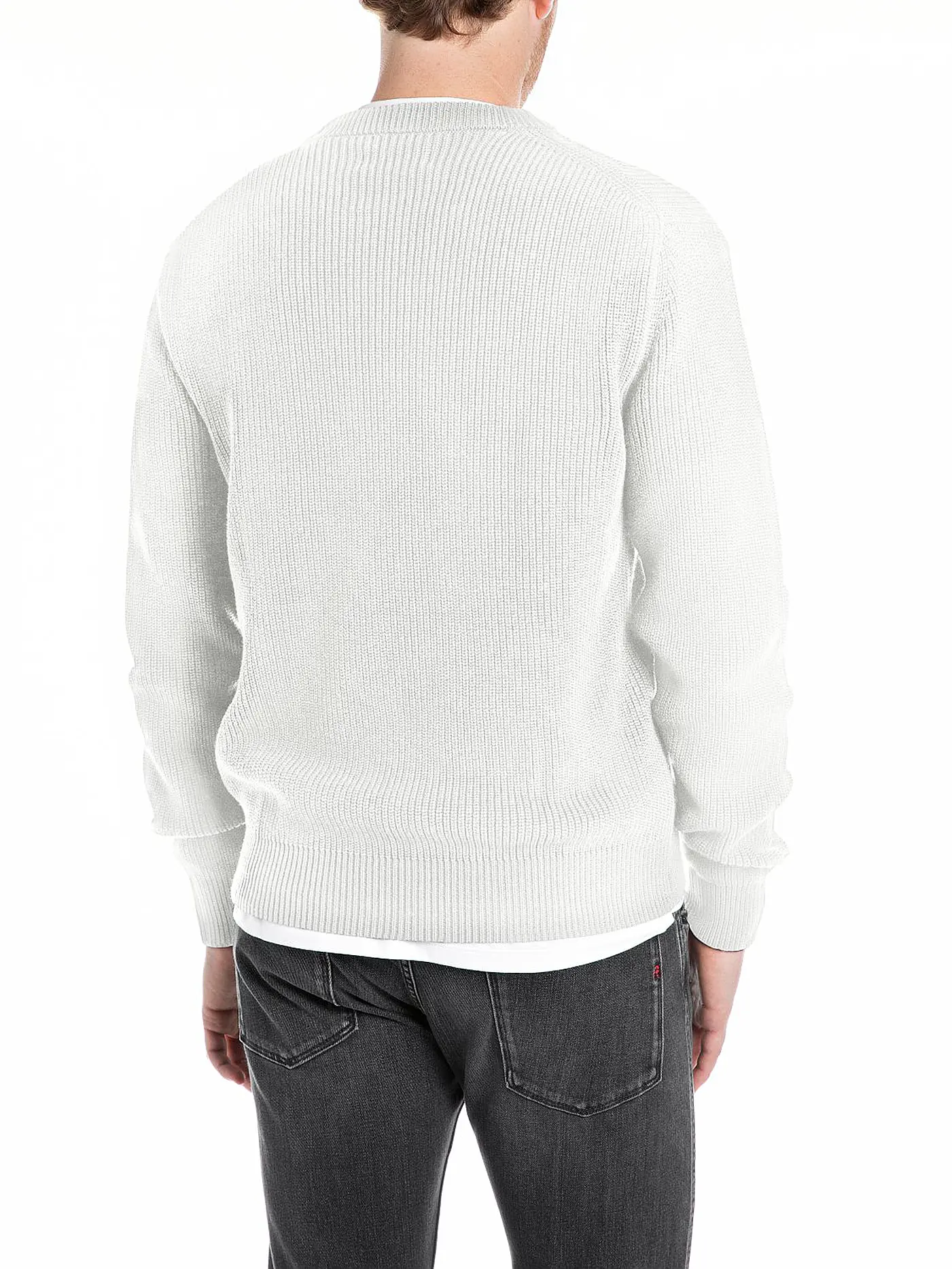 REPLAY | Pullover  | weiss