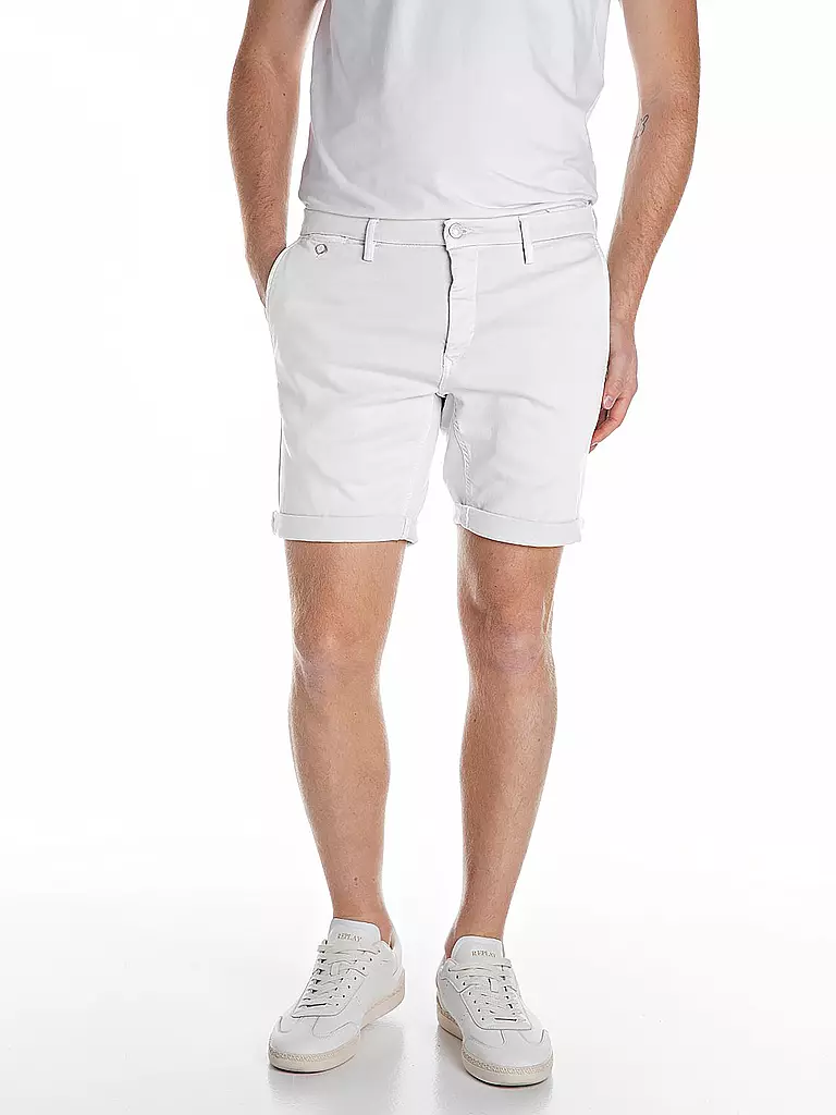 REPLAY | Shorts BENNI  | weiss