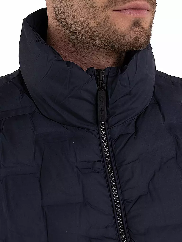REPLAY | Steppgilet | blau