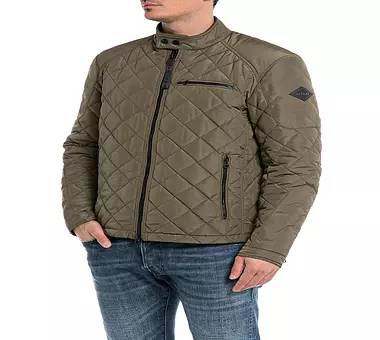 REPLAY Steppjacke olive