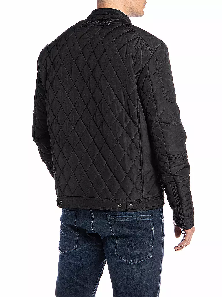 REPLAY | Steppjacke | schwarz
