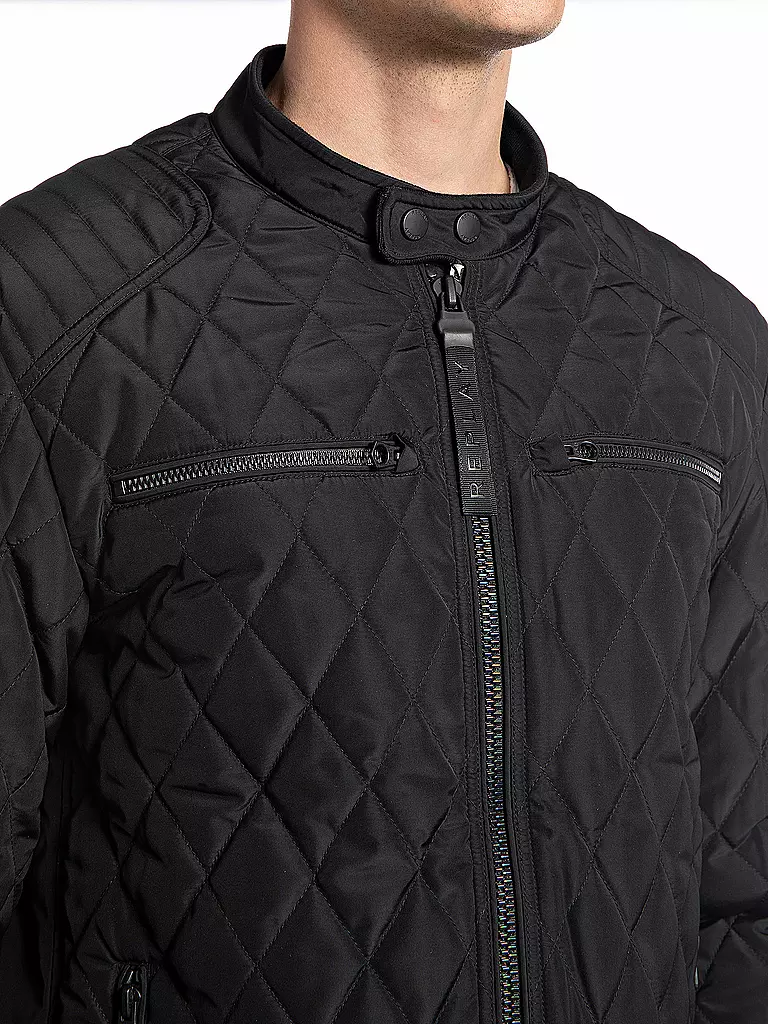 REPLAY | Steppjacke | schwarz
